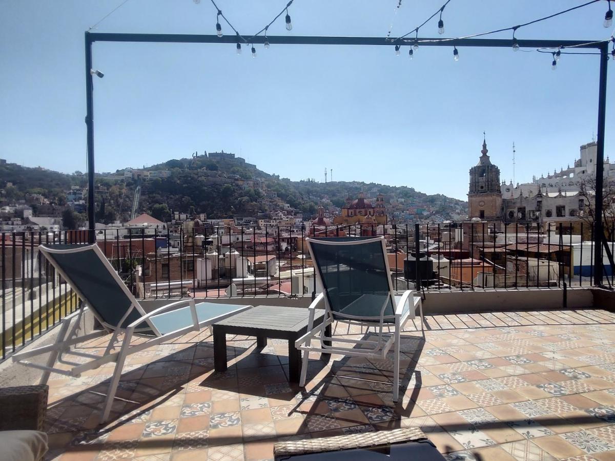 Terrazas De La Alameda - Panoramic Aparthotel By Lunian Guanajuato Exteriör bild